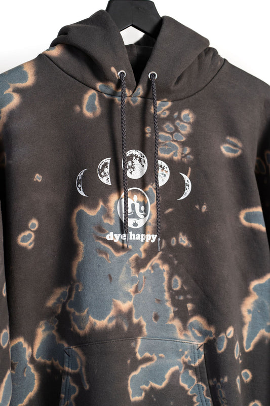 Gray Glacier Blue Moonrise Tie Dye Sweatshirt