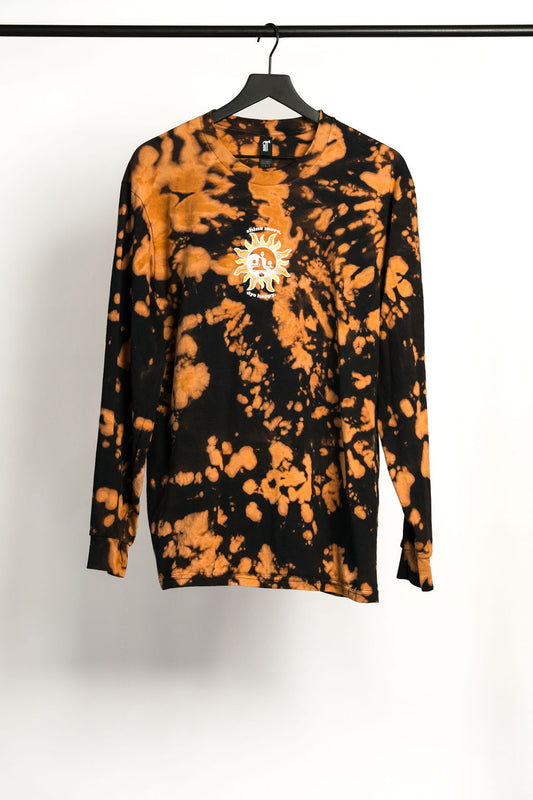 Shine More, Dye Happy Bleach Dye Shirt
