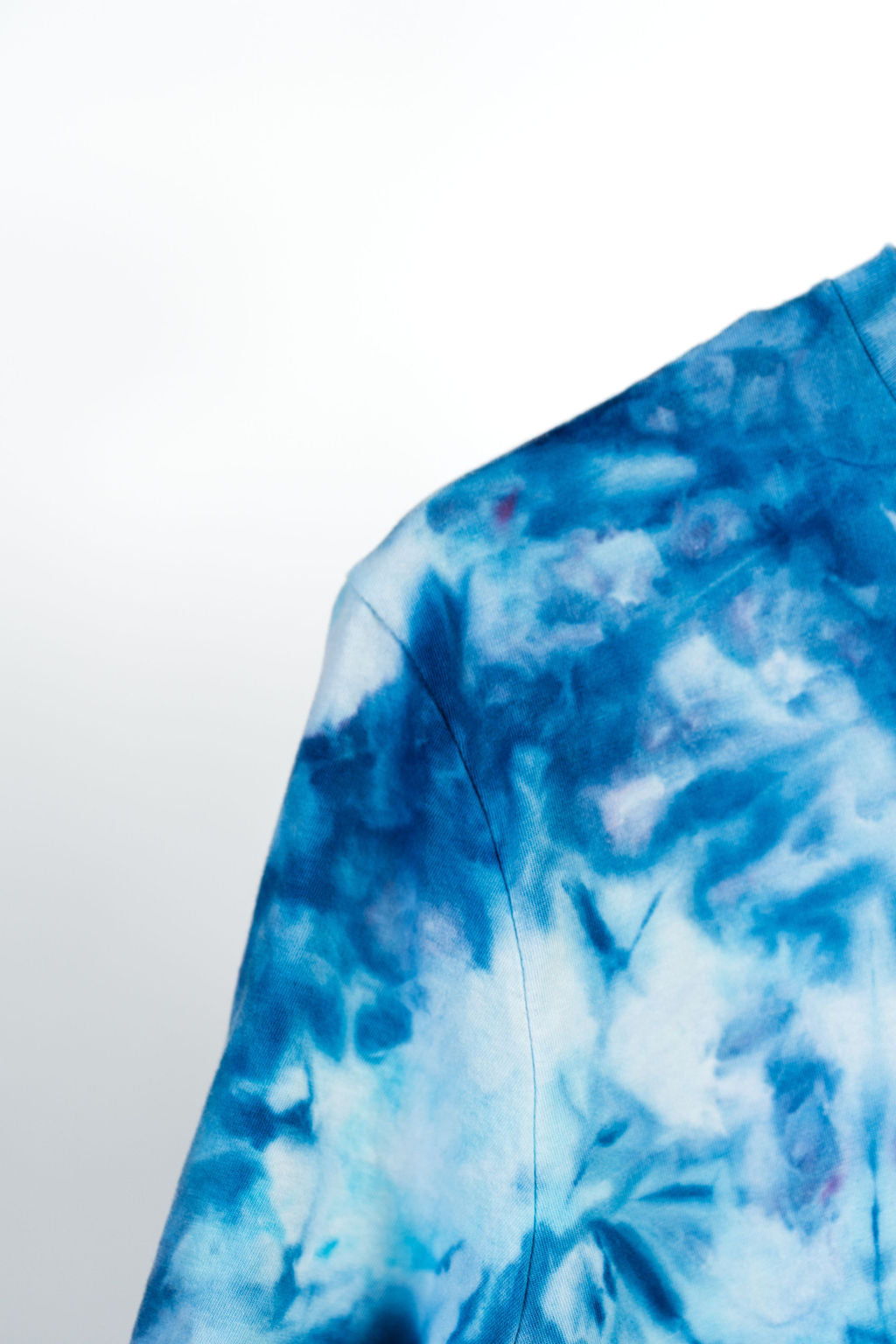 "Chill Out, Dye Happy" Alpine Blue Tie Dye Shirt