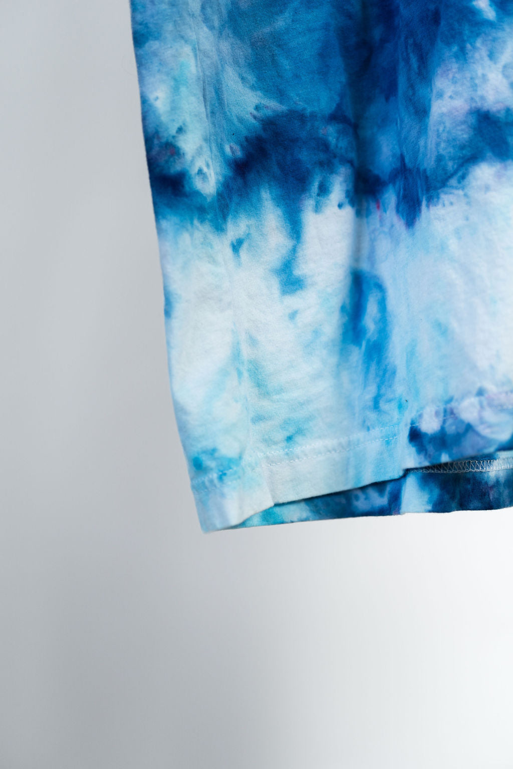 "Chill Out, Dye Happy" Alpine Blue Tie Dye Shirt