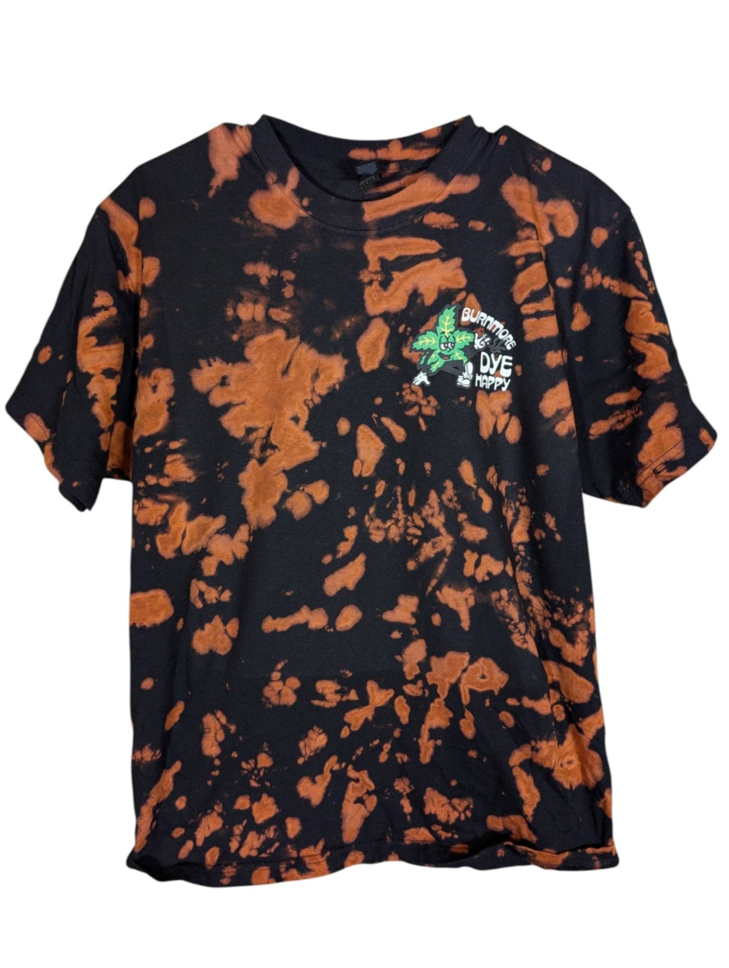 NEW "Burn More, Dye Happy" Bleach Dye Shirt