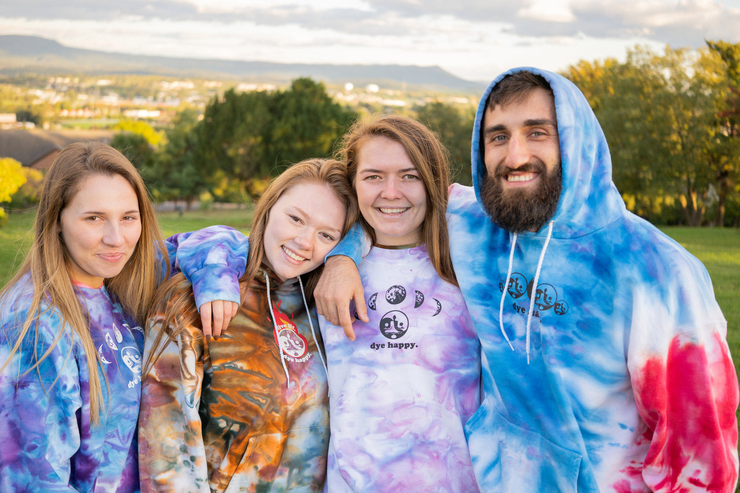 Tie Dye Sweatshirts