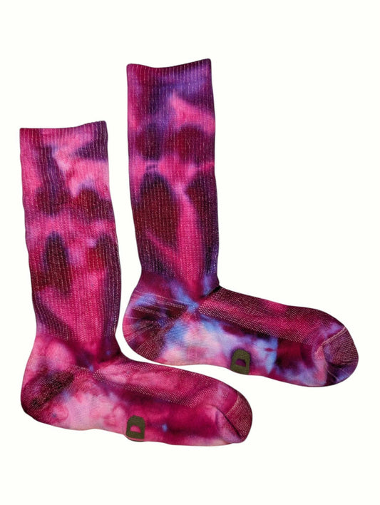 Amazing Amethyst Tie Dye Socks