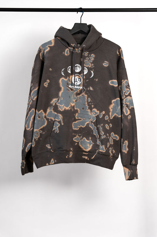Gray Glacier Blue Moonrise Tie Dye Sweatshirt