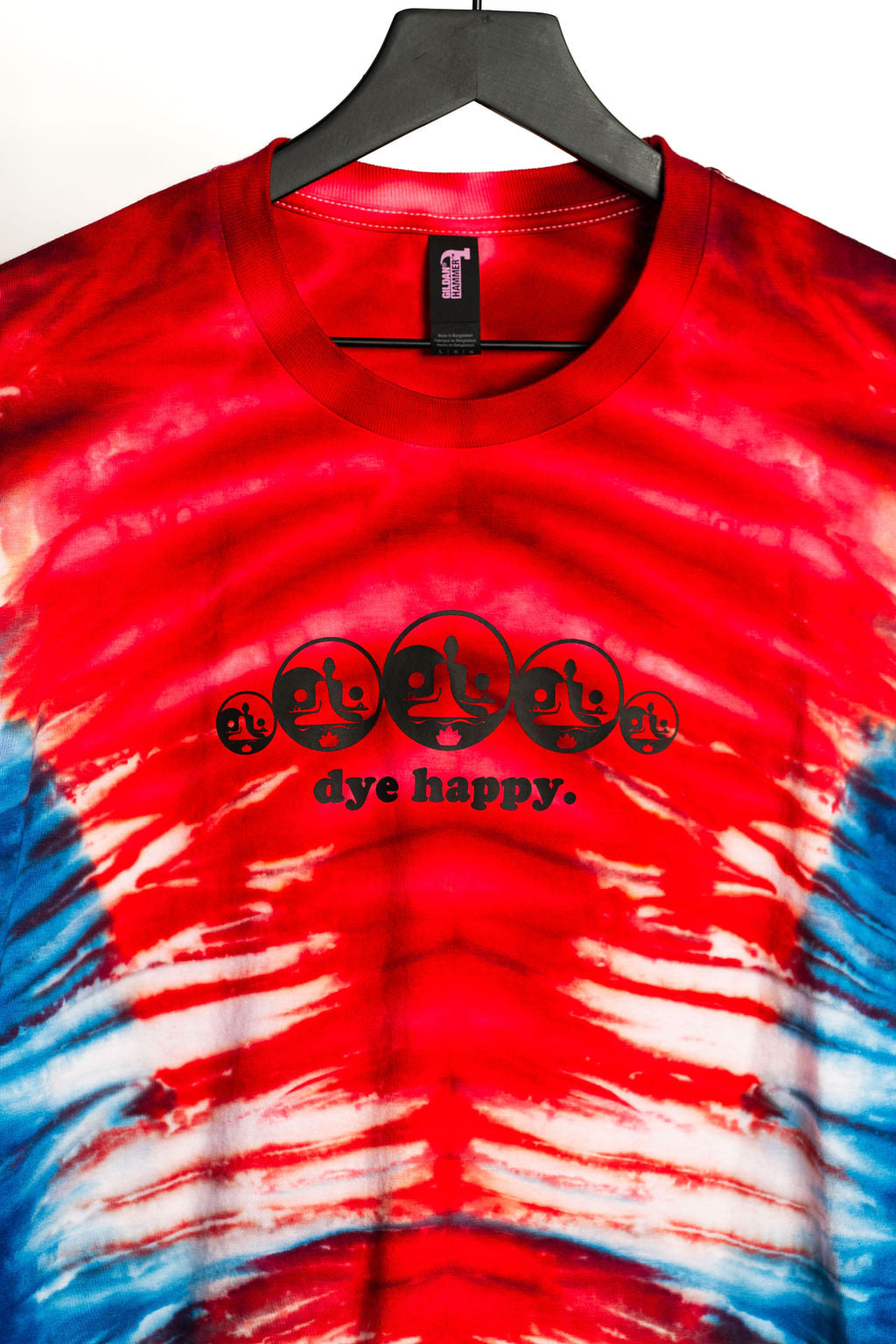 The Red White and Blue Tie Dye Shirt