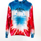 Red, White & Blue Tie Dye Sweatshirt