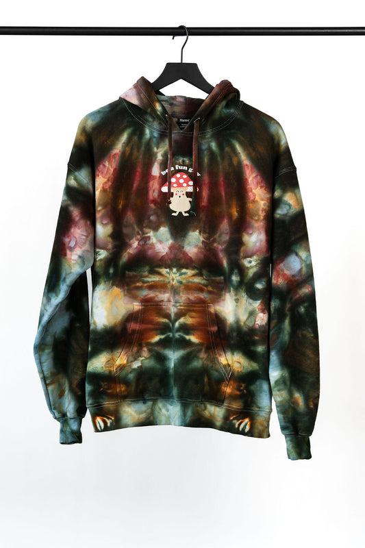 "Be a Fun Guy" Hippie Camo Tie Dye Sweatshirt