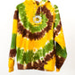 Sunflower Spiral Tie Dye Sweatshirt