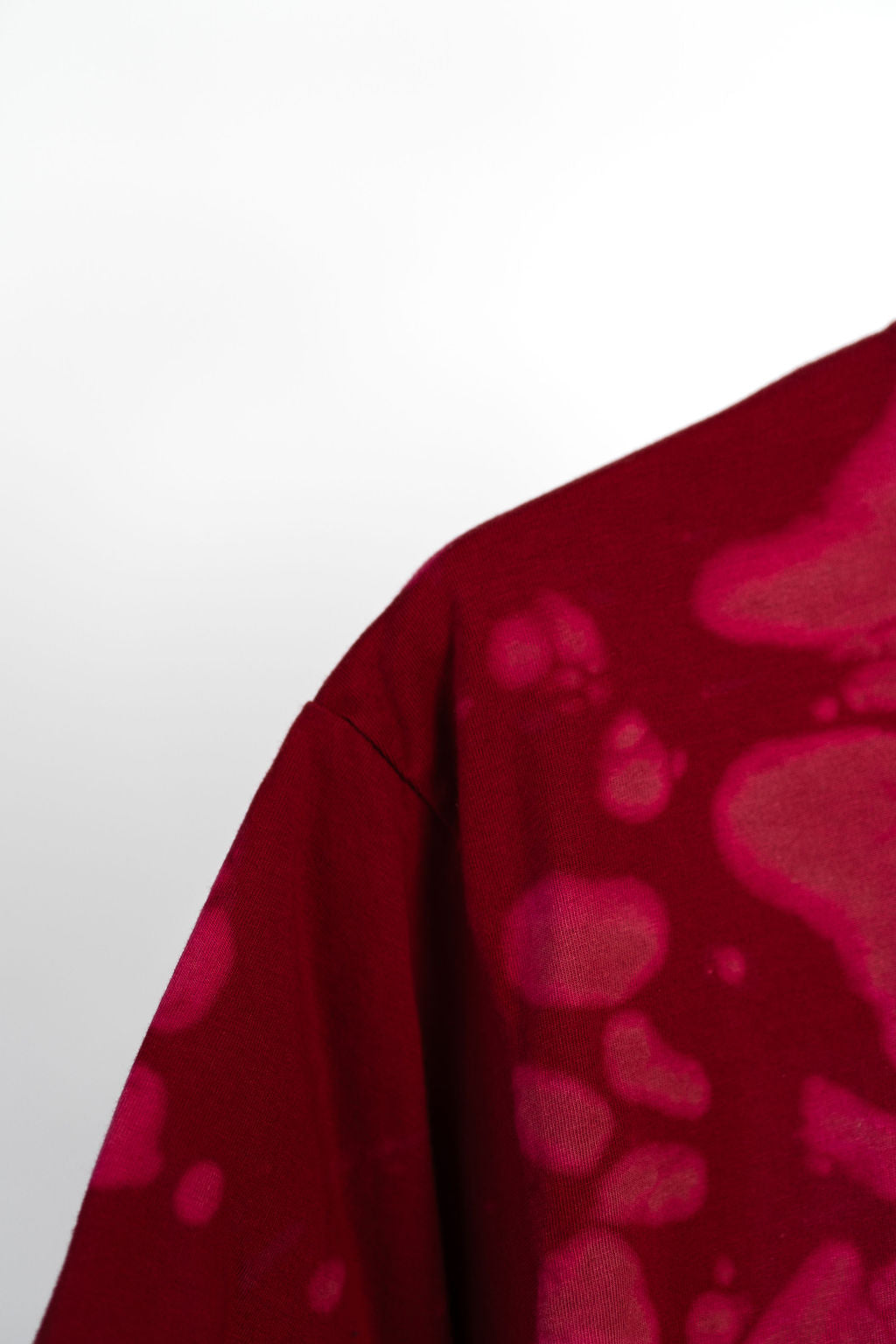 Red Wine Tie Dye Shirt