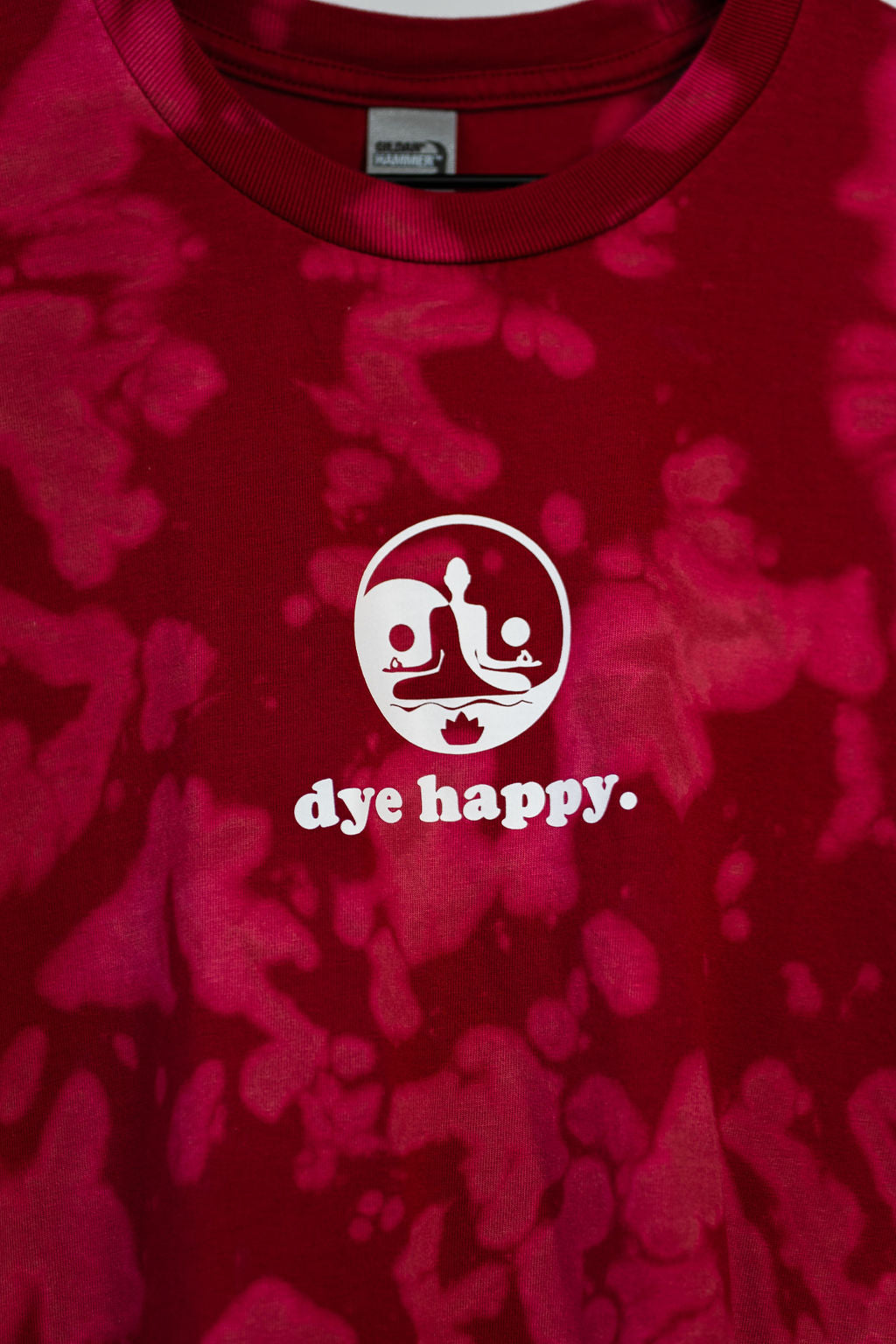 Red Wine Tie Dye Shirt