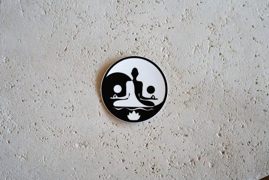 Dye Happy OG Logo Sticker - 3"