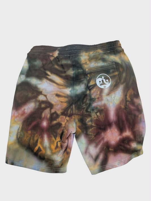Hippie Camo Tie Dye Sweatshorts