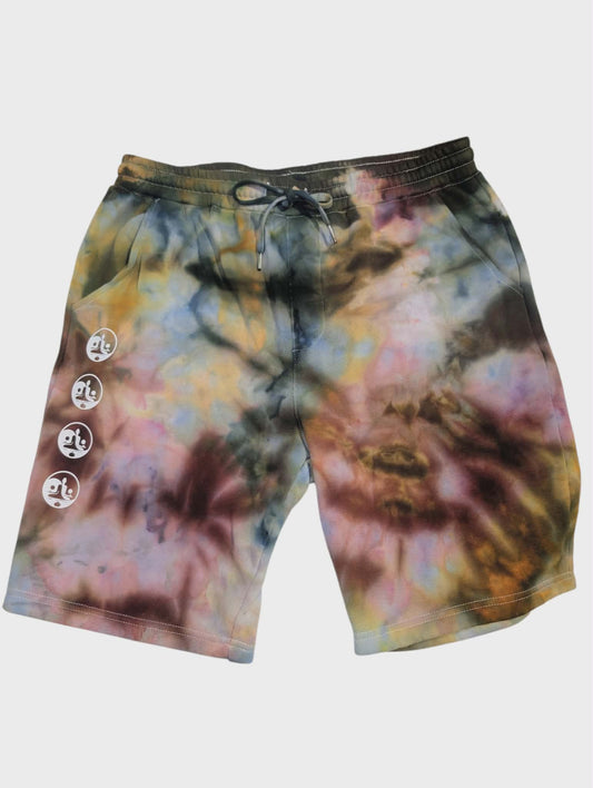 Hippie Camo Tie Dye Sweatshorts