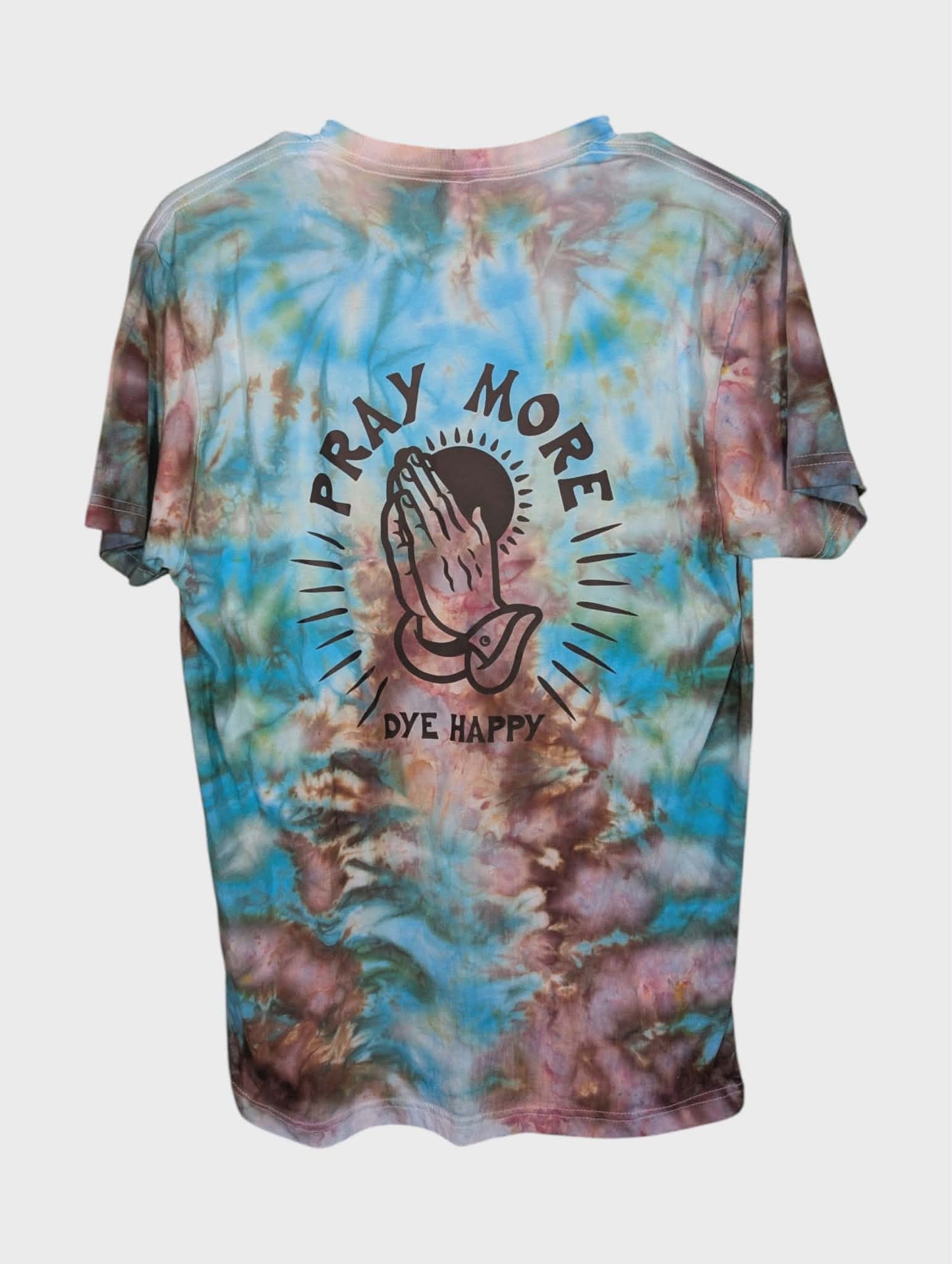 "Pray More" Pacific Coast Highway Tie Dye Shirt
