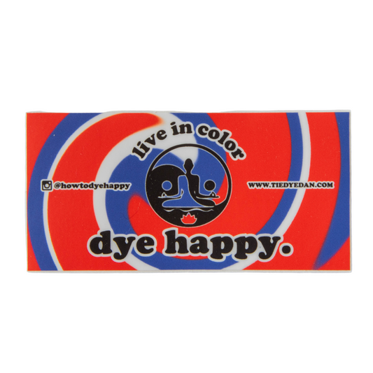 Live in Color: Dye Happy Stickers